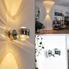 Applique murale Hofstein Sapri Chrome, 1 lumière