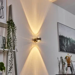 Applique murale Hofstein Sapri Nickel mat, 1 lumière
