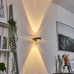 Applique murale Hofstein Sapri Nickel mat, 1 lumière