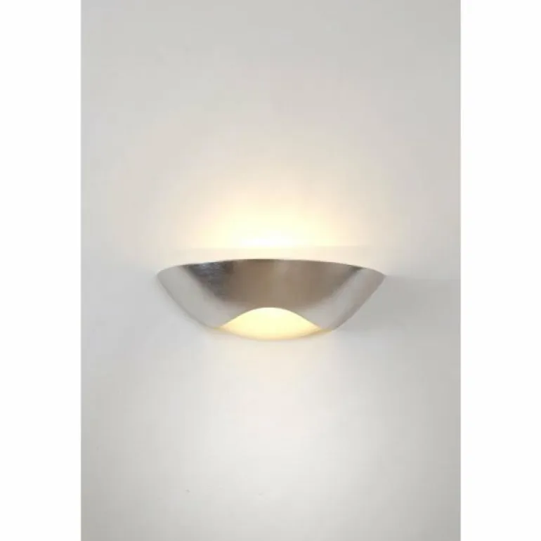 Applique murale Holländer MATTEO CURVE Argenté, 1 lumière
