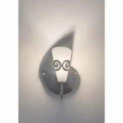 Applique murale Holländer DOPPIONE LINKS Argenté, 1 lumière