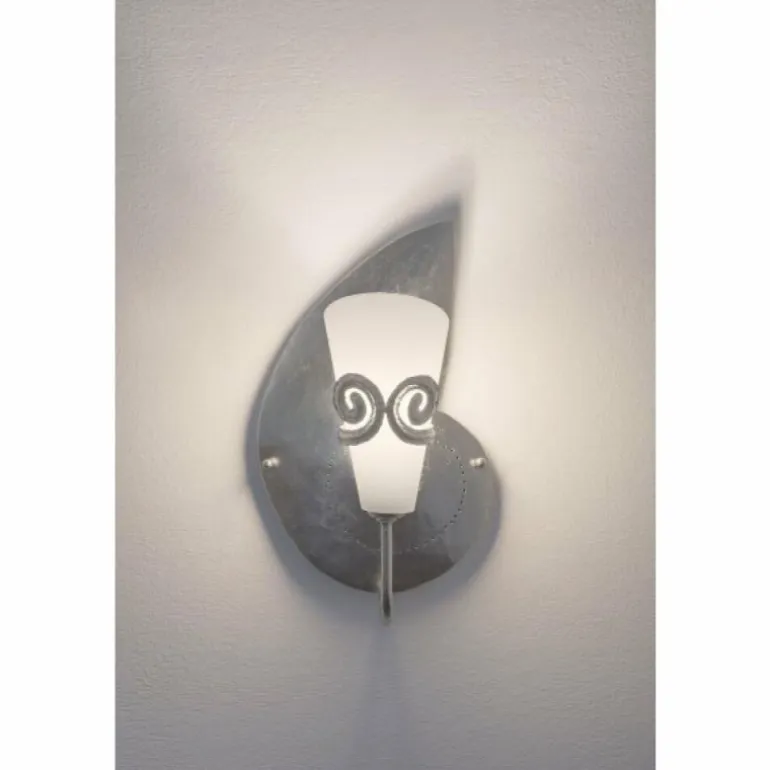 Applique murale Holländer DOPPIONE LINKS Argenté, 1 lumière