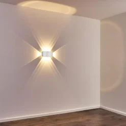 Applique murale Homad LED Aluminium, 1 lumière
