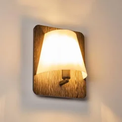 Applique murale Huddinge Gris, 1 lumière
