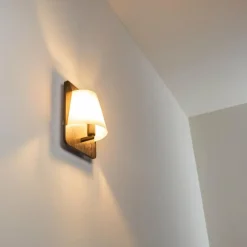 Applique murale Huddinge Gris, 1 lumière