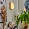 Applique murale Hutton LED Nickel mat, 1 lumière