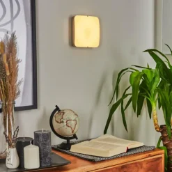 Applique murale Hutton LED Nickel mat, 1 lumière