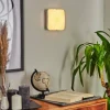 Applique murale Hutton LED Nickel mat, 1 lumière