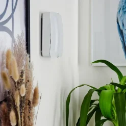 Applique murale Hutton LED Nickel mat, 1 lumière