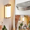 Applique murale Hutton LED Nickel mat, 2 lumières