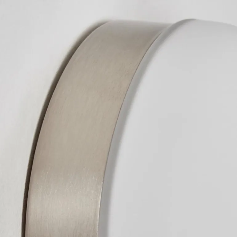 Applique murale Hutton LED Nickel mat, 1 lumière