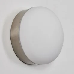 Applique murale Hutton LED Nickel mat, 1 lumière
