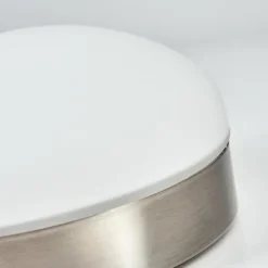 Applique murale Hutton LED Nickel mat, 1 lumière