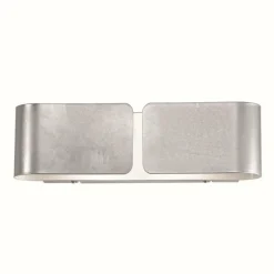 Applique murale Ideal Lux CLIP Argenté, 2 lumières