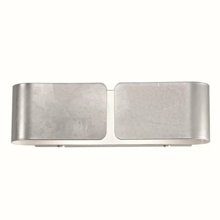 Applique murale Ideal Lux CLIP Argenté, 2 lumières