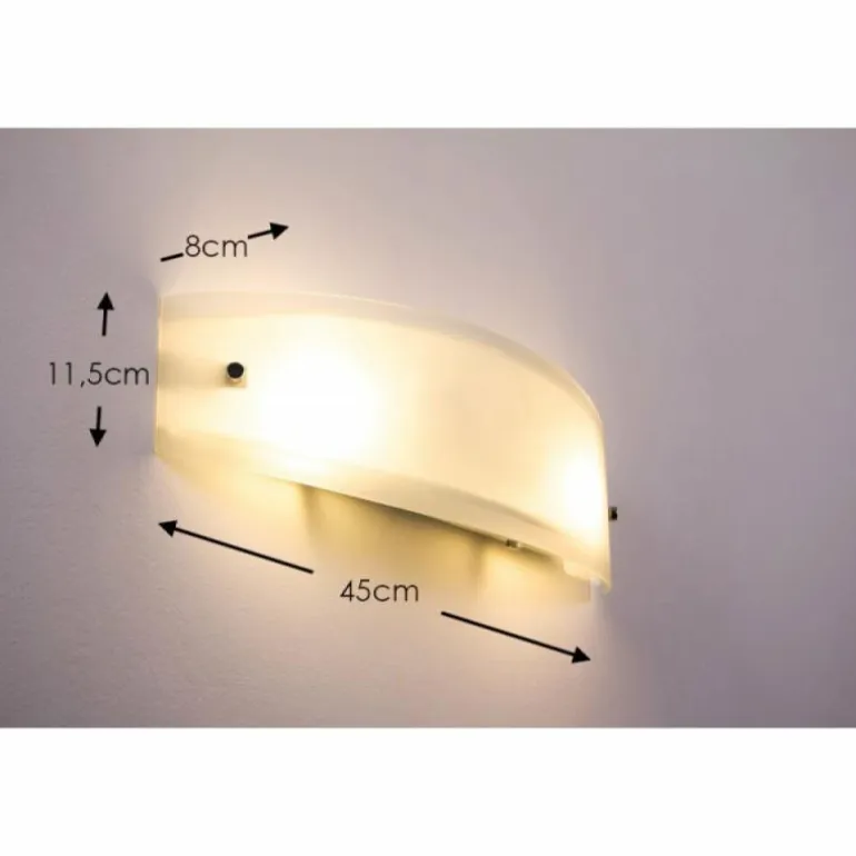 Applique murale Ideallux ALI AP2 Chrome, 2 lumières