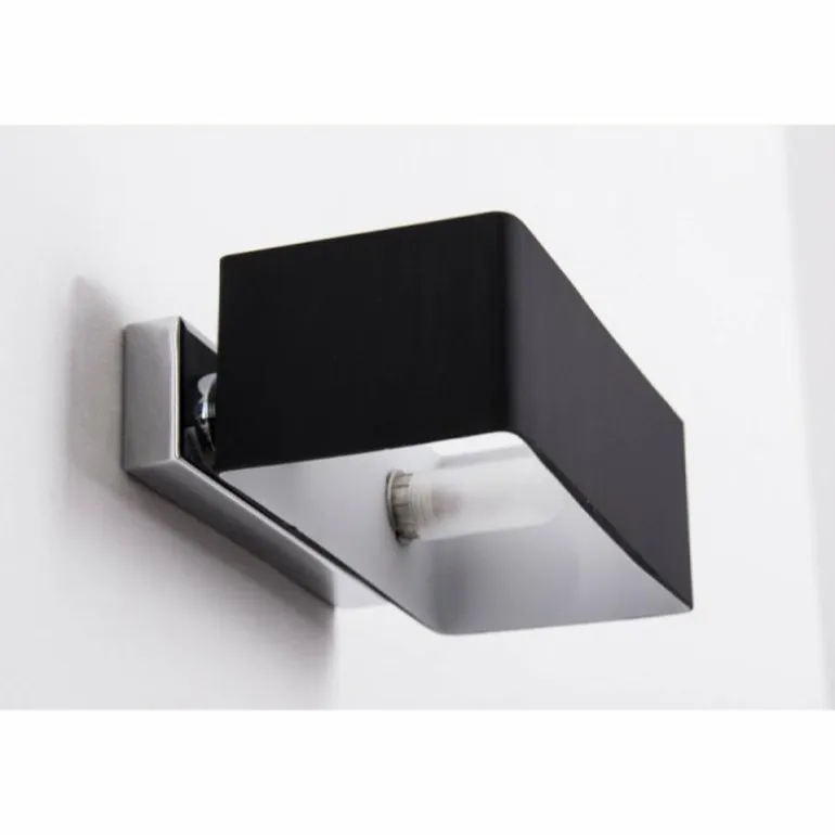 Applique murale Ideallux BOX AP2 Noir, 2 lumières