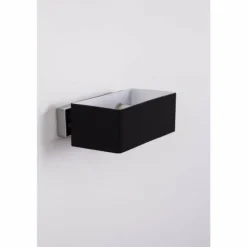 Applique murale Ideallux BOX AP2 Noir, 2 lumières