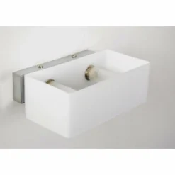 Applique murale Ideallux BOX AP2 Chrome, 2 lumières
