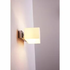 Applique murale Ideallux BOX AP2 Chrome, 2 lumières