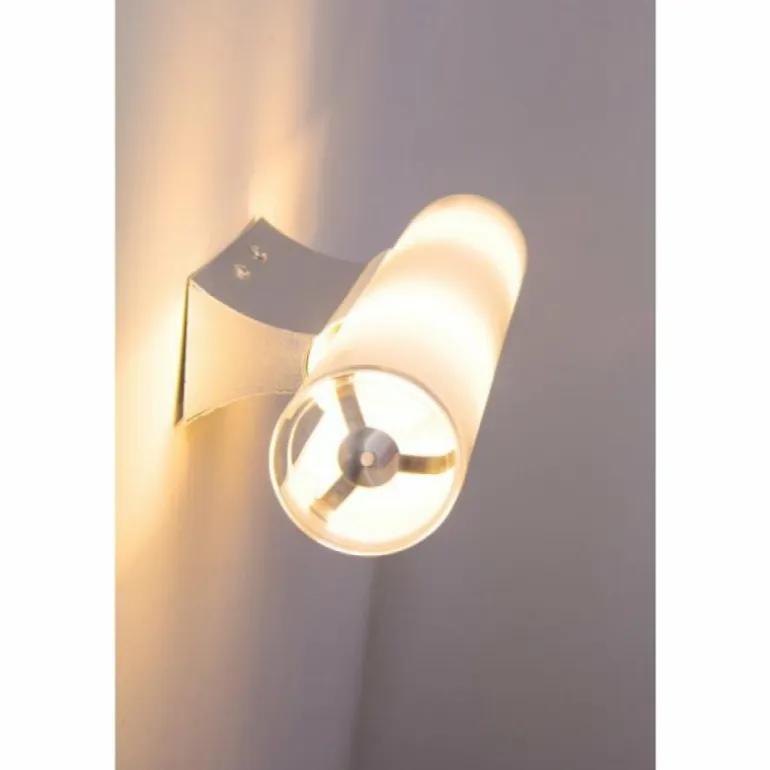 Applique murale Ideallux CAMERINO AP2 Aluminium, 2 lumières