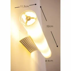 Applique murale Ideallux CAMERINO AP3 Aluminium, 3 lumières