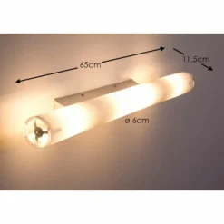 Applique murale Ideallux CAMERINO AP4 Aluminium, 4 lumières