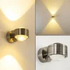 Applique murale INDORE LED Nickel mat, 2 lumières