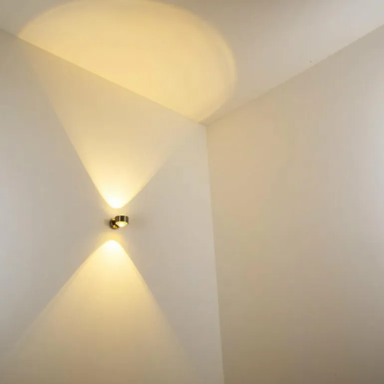 Applique murale INDORE LED Nickel mat, 2 lumières