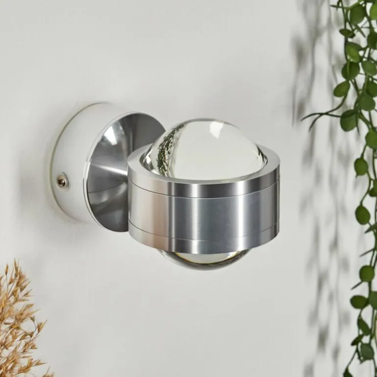 Applique murale Indore LED Aluminium, 2 lumières