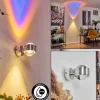 Applique murale Indore LED Aluminium, 2 lumières