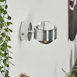 Applique murale Indore LED Aluminium, 2 lumières