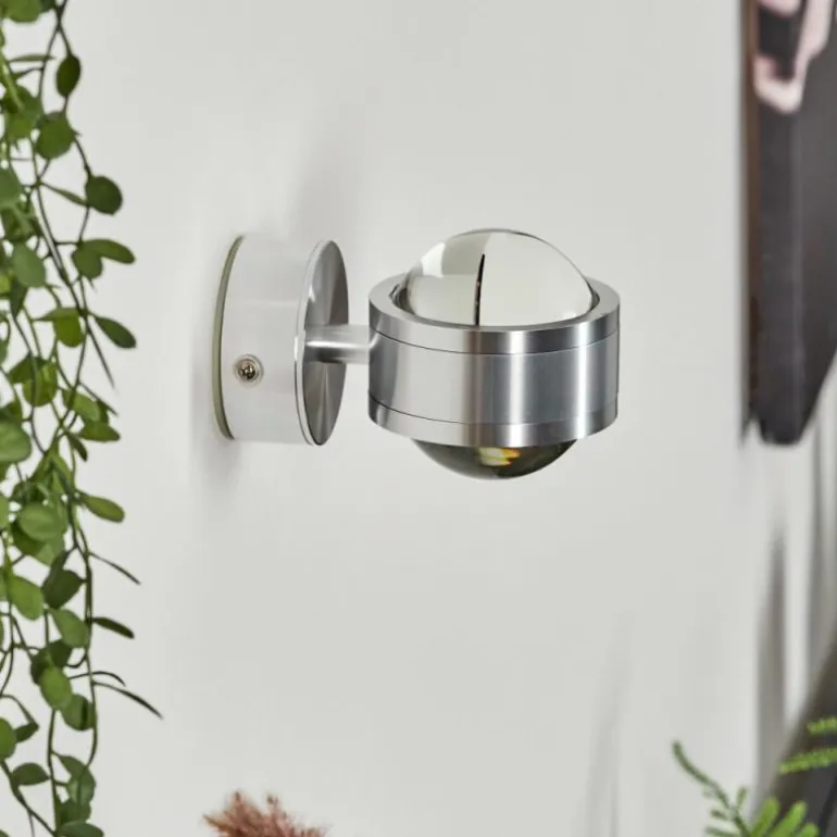Applique murale Indore LED Aluminium, 2 lumières