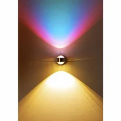 Applique murale Indore LED Aluminium, 2 lumières