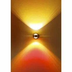 Applique murale Indore LED Aluminium, 2 lumières