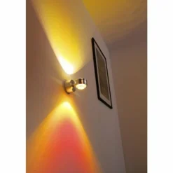 Applique murale Indore LED Aluminium, 2 lumières