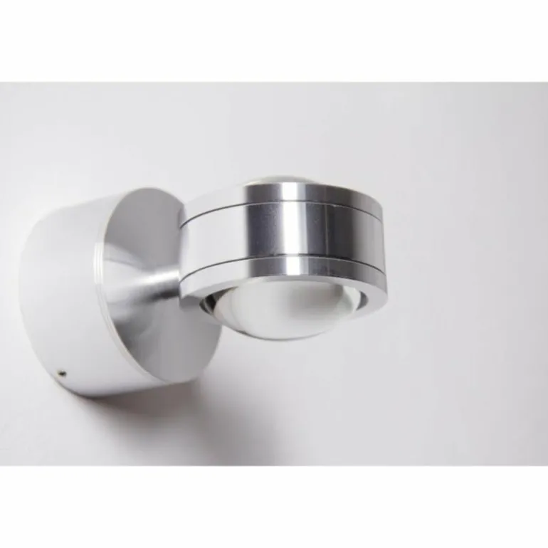 Applique murale Indore LED Aluminium, 2 lumières