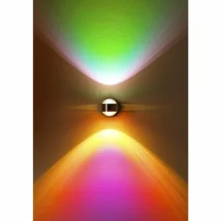 Applique murale Indore LED Aluminium, 2 lumières