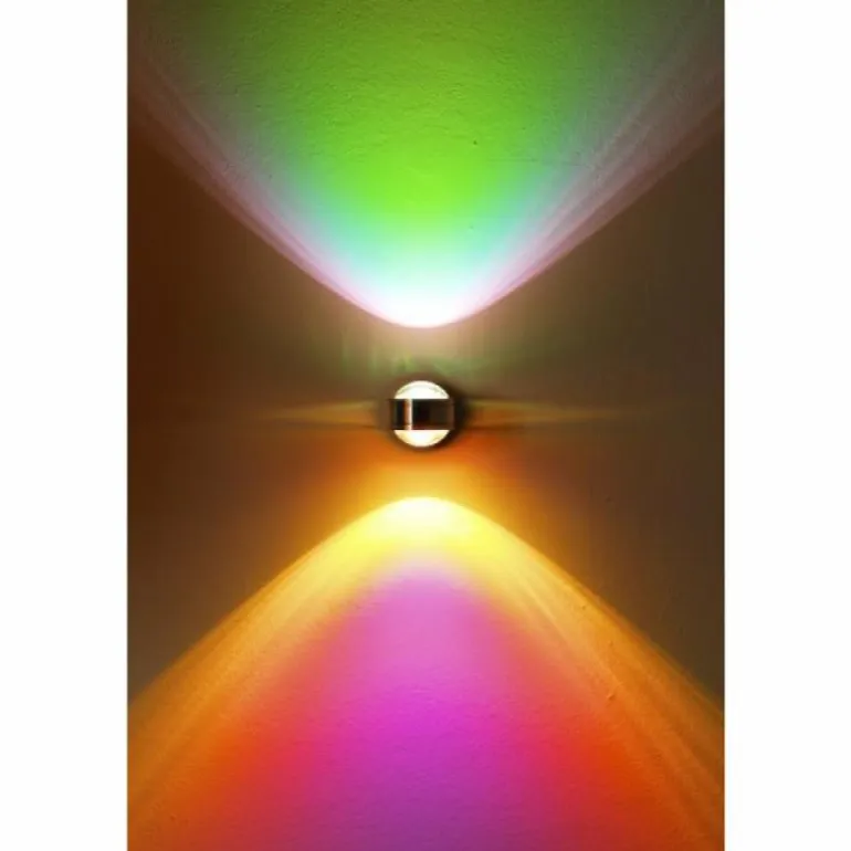 Applique murale Indore LED Aluminium, 2 lumières