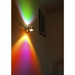 Applique murale Indore LED Aluminium, 2 lumières