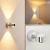 Applique murale Indore LED Aluminium, 2 lumières