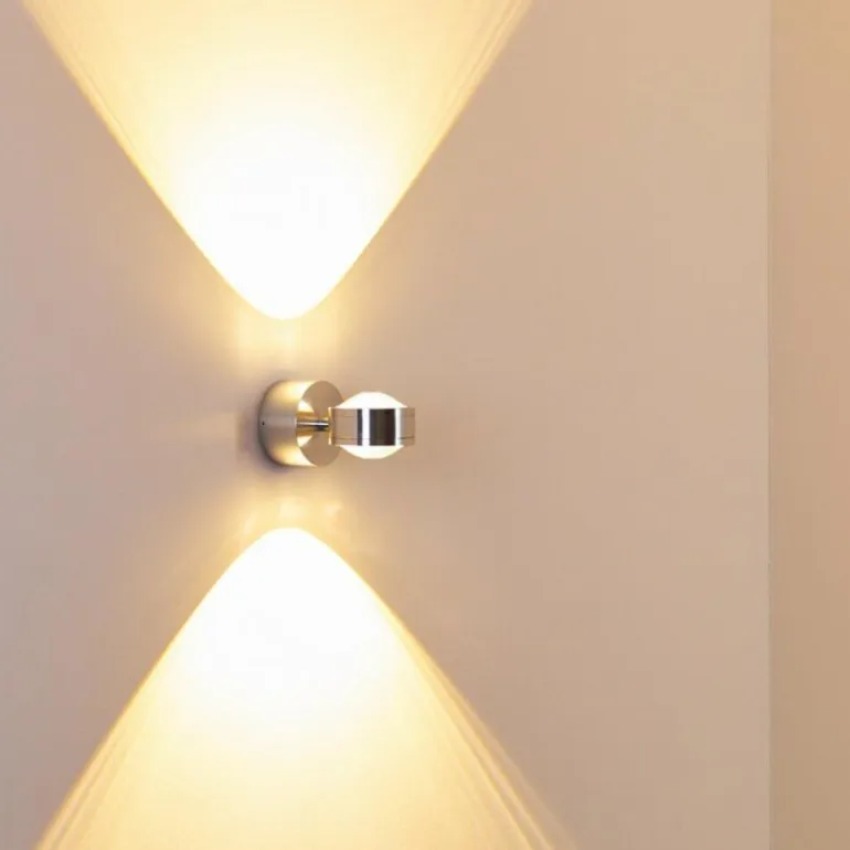 Applique murale Indore LED Aluminium, 2 lumières