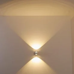 Applique murale Indore LED Aluminium, 2 lumières