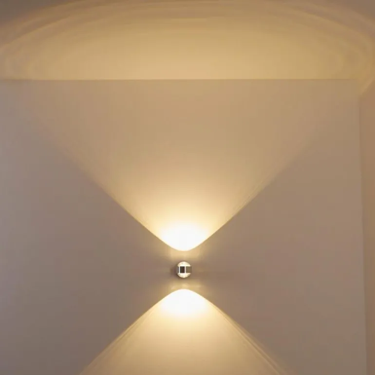 Applique murale Indore LED Aluminium, 2 lumières