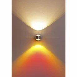 Applique murale Indore LED Aluminium, 2 lumières