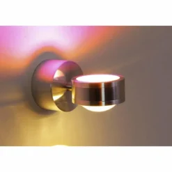 Applique murale Indore LED Aluminium, 2 lumières