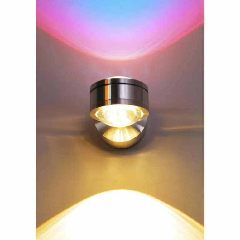 Applique murale Indore LED Aluminium, 2 lumières