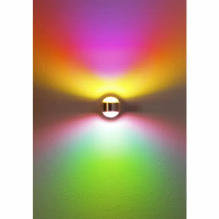 Applique murale Indore LED Aluminium, 2 lumières