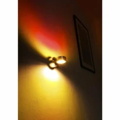 Applique murale Indore LED Aluminium, 2 lumières