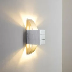 Applique murale Istanbul Acier inoxydable, 1 lumière